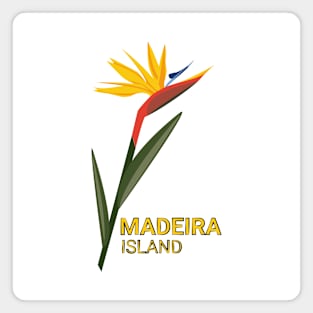 Madeira Island - Strelitzia / Estrelicia / Bird of Paradise Magnet